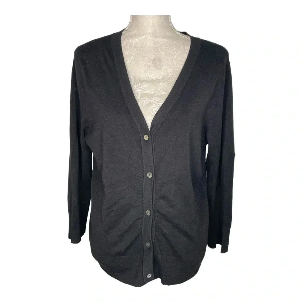 Cache Women’s‎ Black Long Sleeve Cardigan